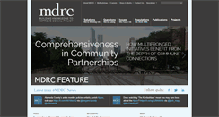 Desktop Screenshot of mdrc.org